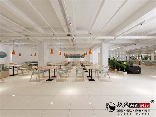 宁夏农贸市场二层餐厅设计方案鉴赏|宁夏餐厅设计装修公司推荐