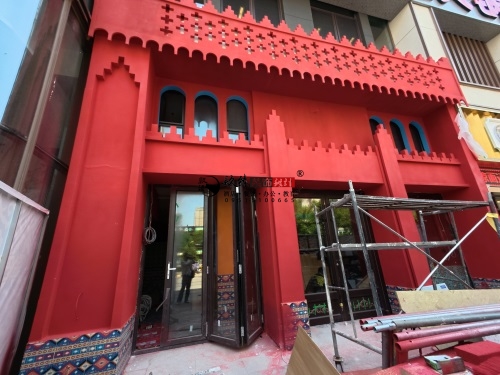 宁夏装修公司|宁夏海庆餐厅装修设计项目施工后期巡检