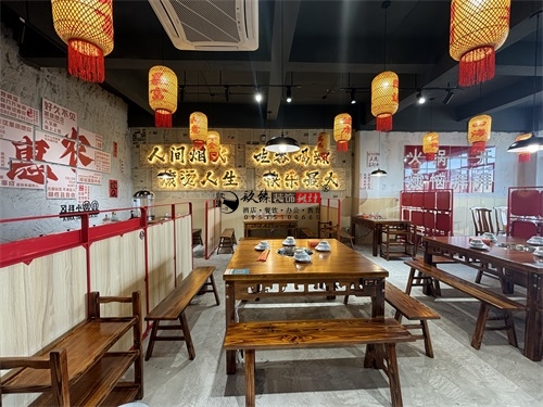 宁夏火锅店装修设计项目|镹臻设计