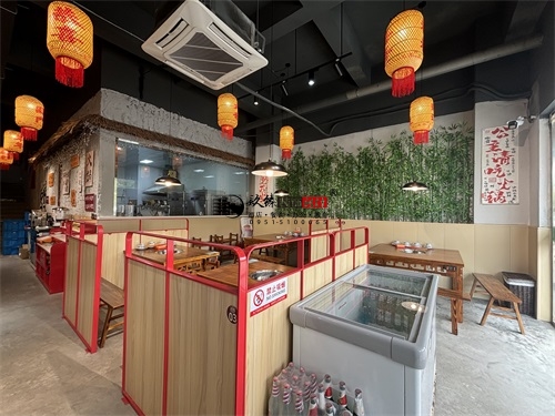 宁夏火锅店装修设计项目|镹臻设计