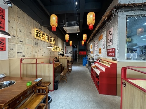 宁夏火锅店装修设计项目|镹臻设计