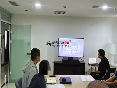 宁夏办公楼改造装修设计项目|镹臻设计