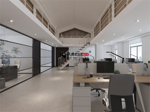 宁夏办公楼装修设计项目|镹臻设计