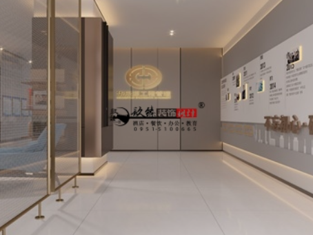 宁夏装修公司推荐|宁夏华辰源旧域重构年轻化办公室设计装修新境